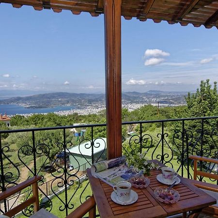Iatrou House- Villa With Incredible View Portaria  Ngoại thất bức ảnh