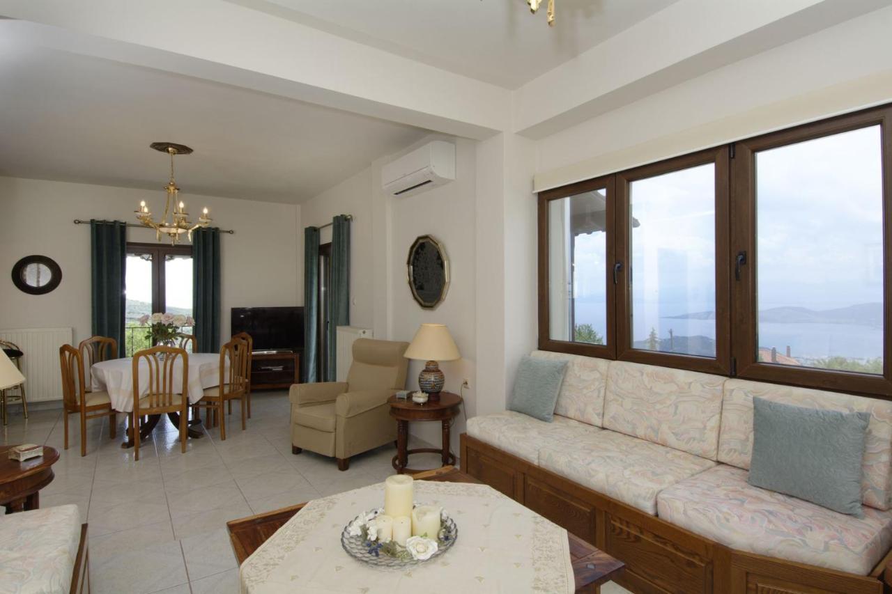 Iatrou House- Villa With Incredible View Portaria  Ngoại thất bức ảnh