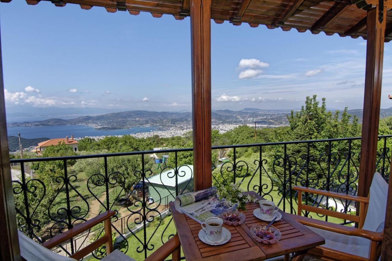 Iatrou House- Villa With Incredible View Portaria  Ngoại thất bức ảnh